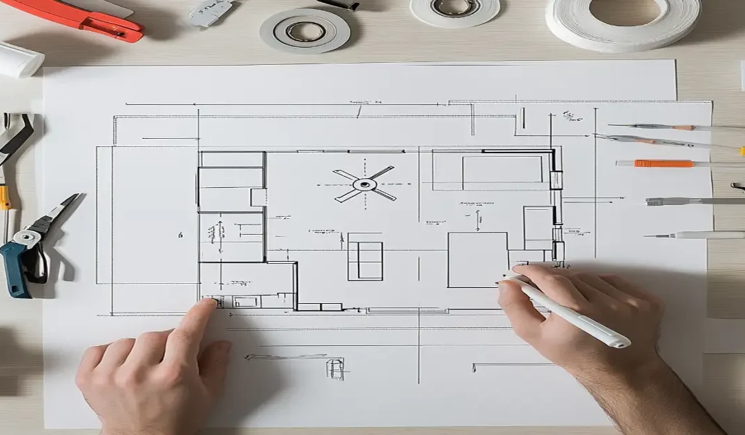 How to Install a Ceiling Fan Without Existing Wiring or a Fixture