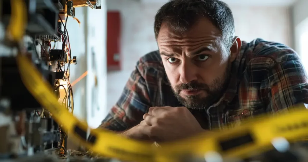 Homeowner facing electrical damage due to uninsured contractor work